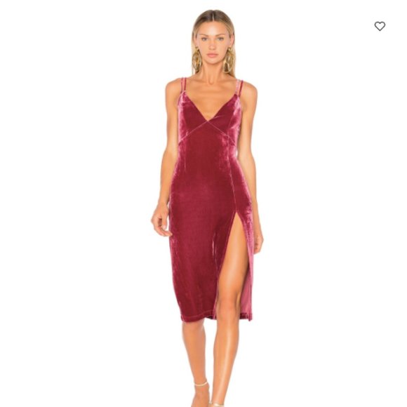 NBD | X REVOLVE Mauve Shine On Dress - Picture 1 of 7